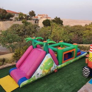 השכרת מתנפח אתגרון ספארי 10 מטר 499 ש"ח (סניף הרצליה)